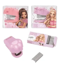 TOPModel set mini grapadora Kitty & Dogg