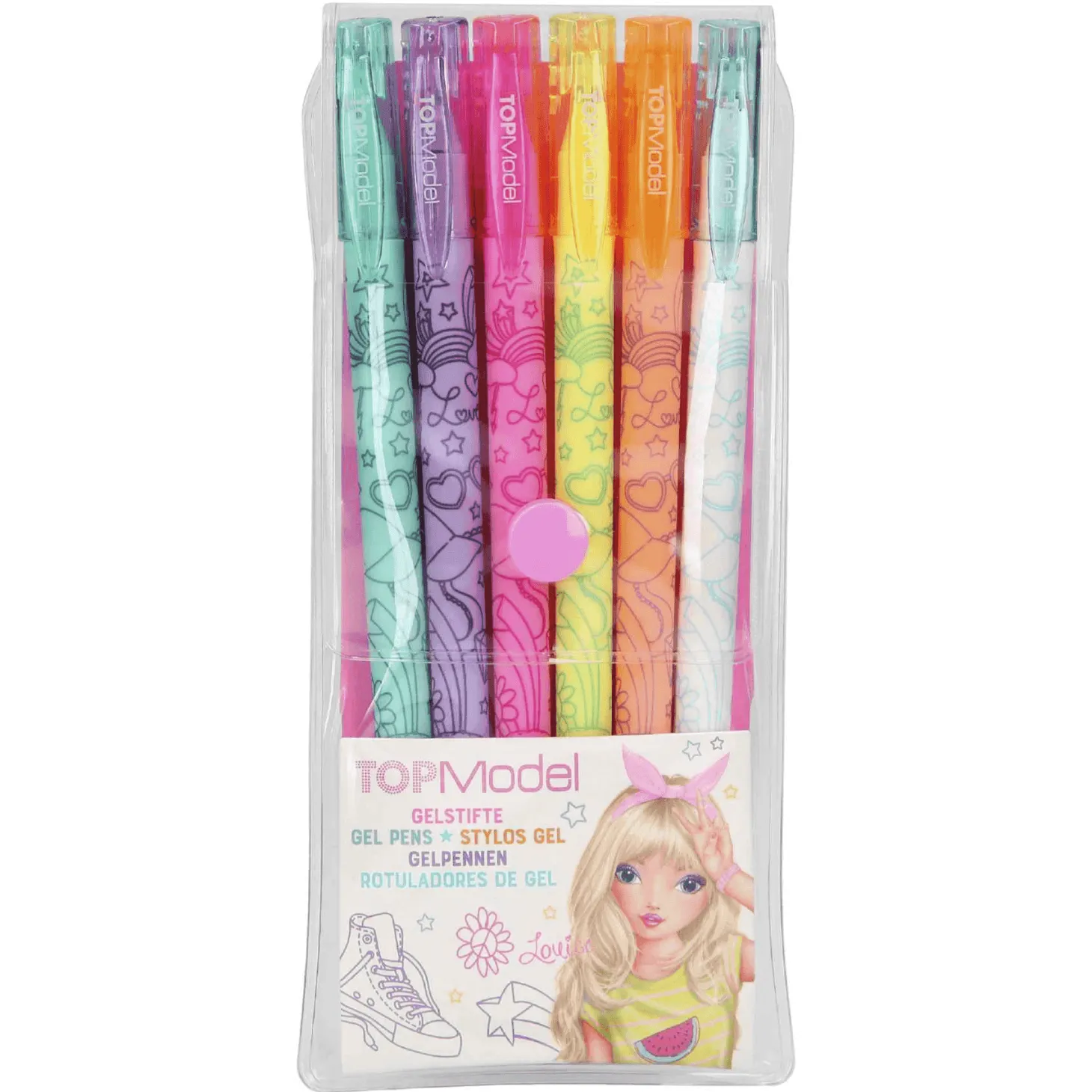 TopModel Set Rotuladores De Gel L