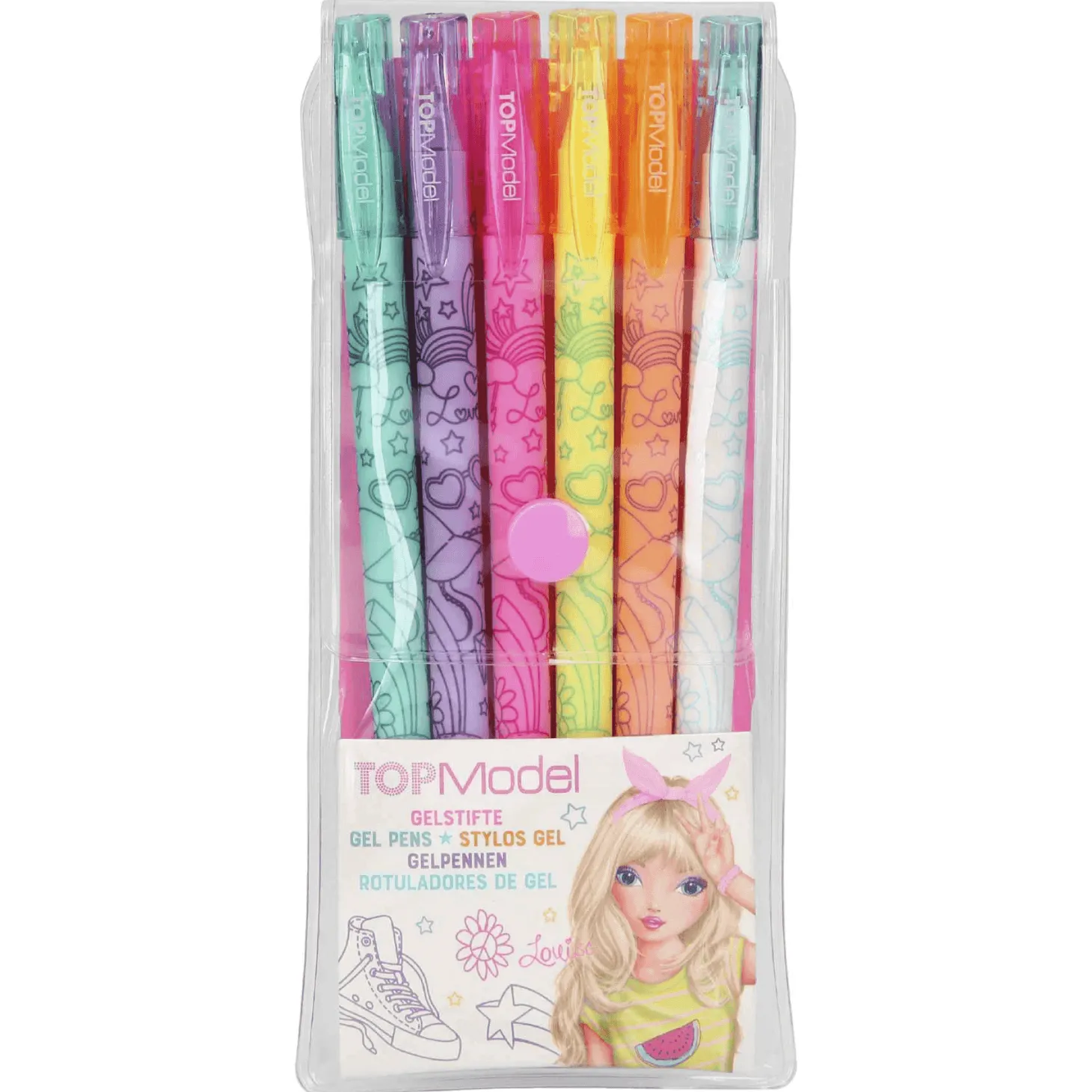 TopModel Set Rotuladores De Gel L