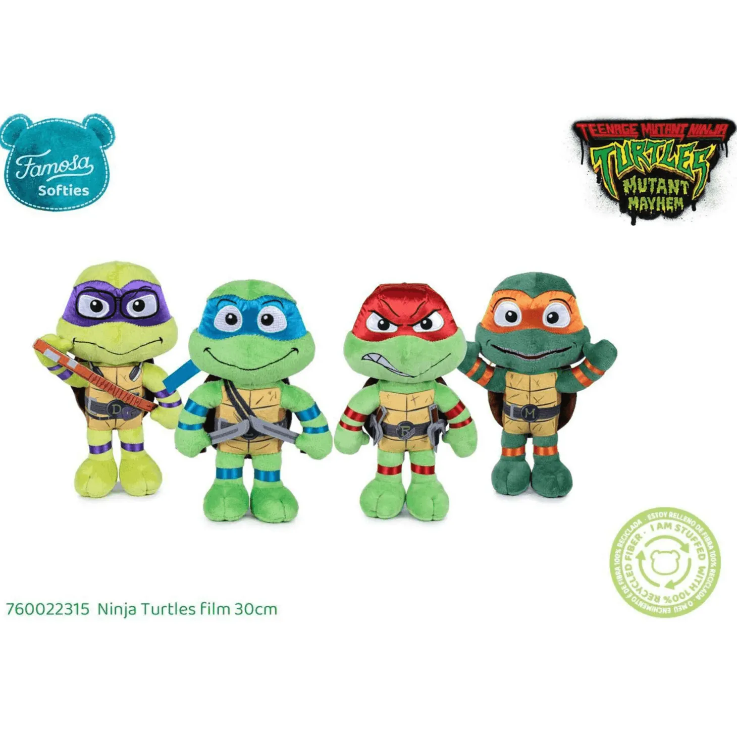 Tortugas Ninja Peluche Ninja Turtles Caos Mutante