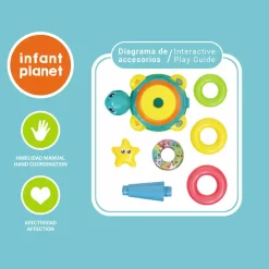 Tortuguita Apilable Musical 2 en 1 para bebés