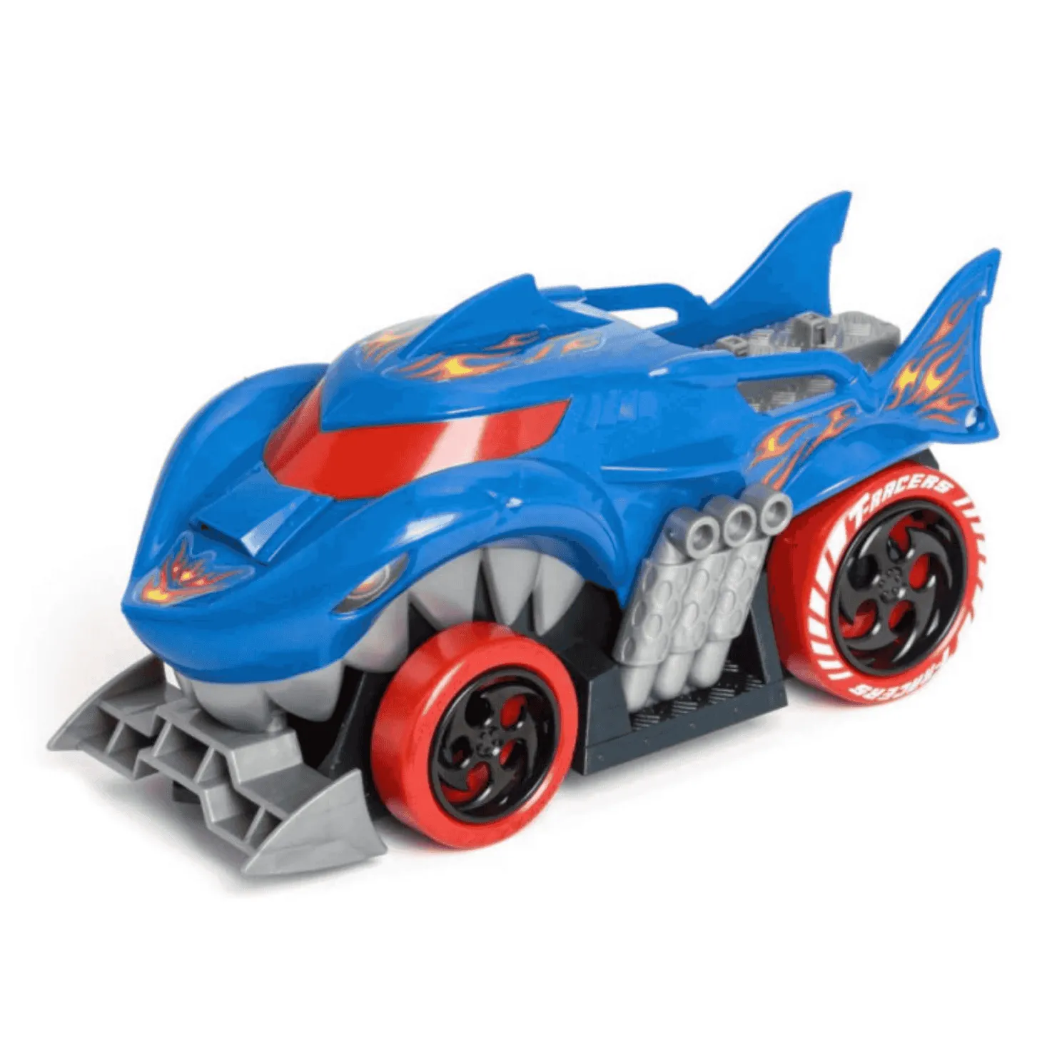 T-Racers Mix´n´Race Squad Launcher Shark - Lanzador Vehículos