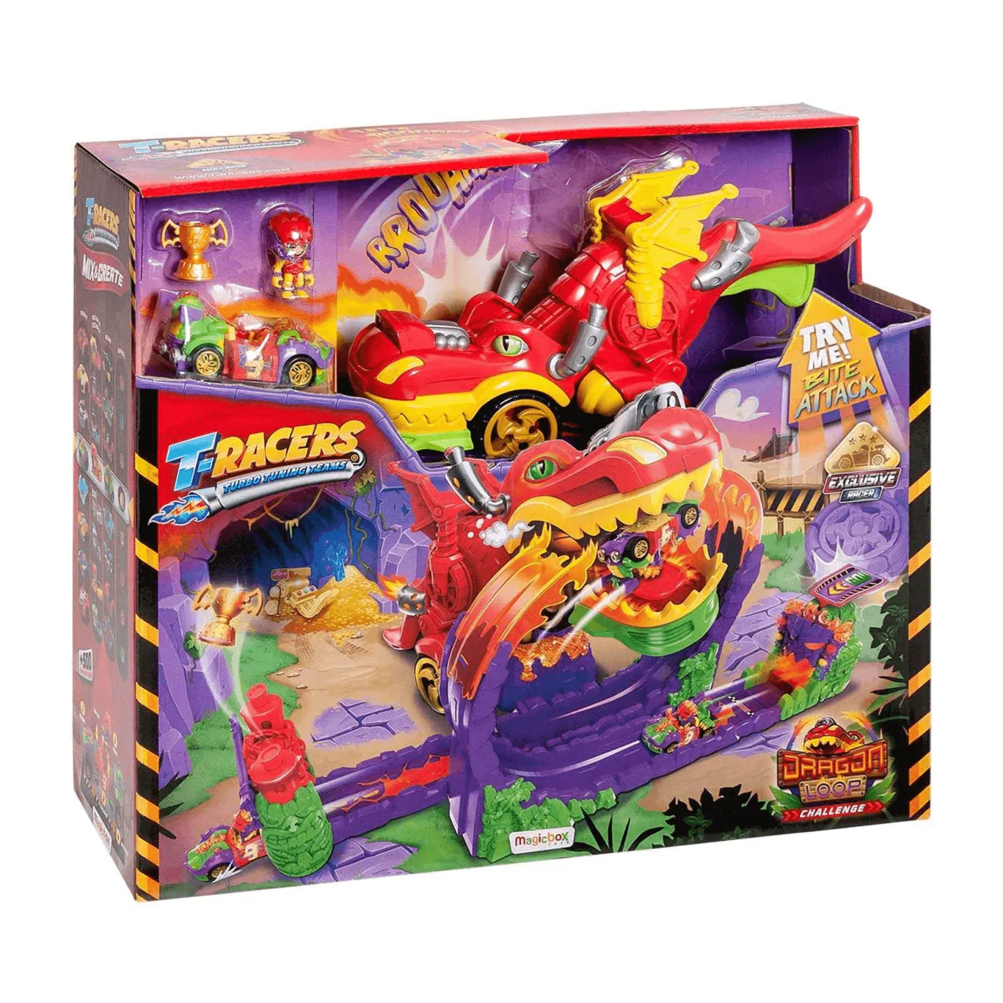 T-Racers Playset Dragon Loop