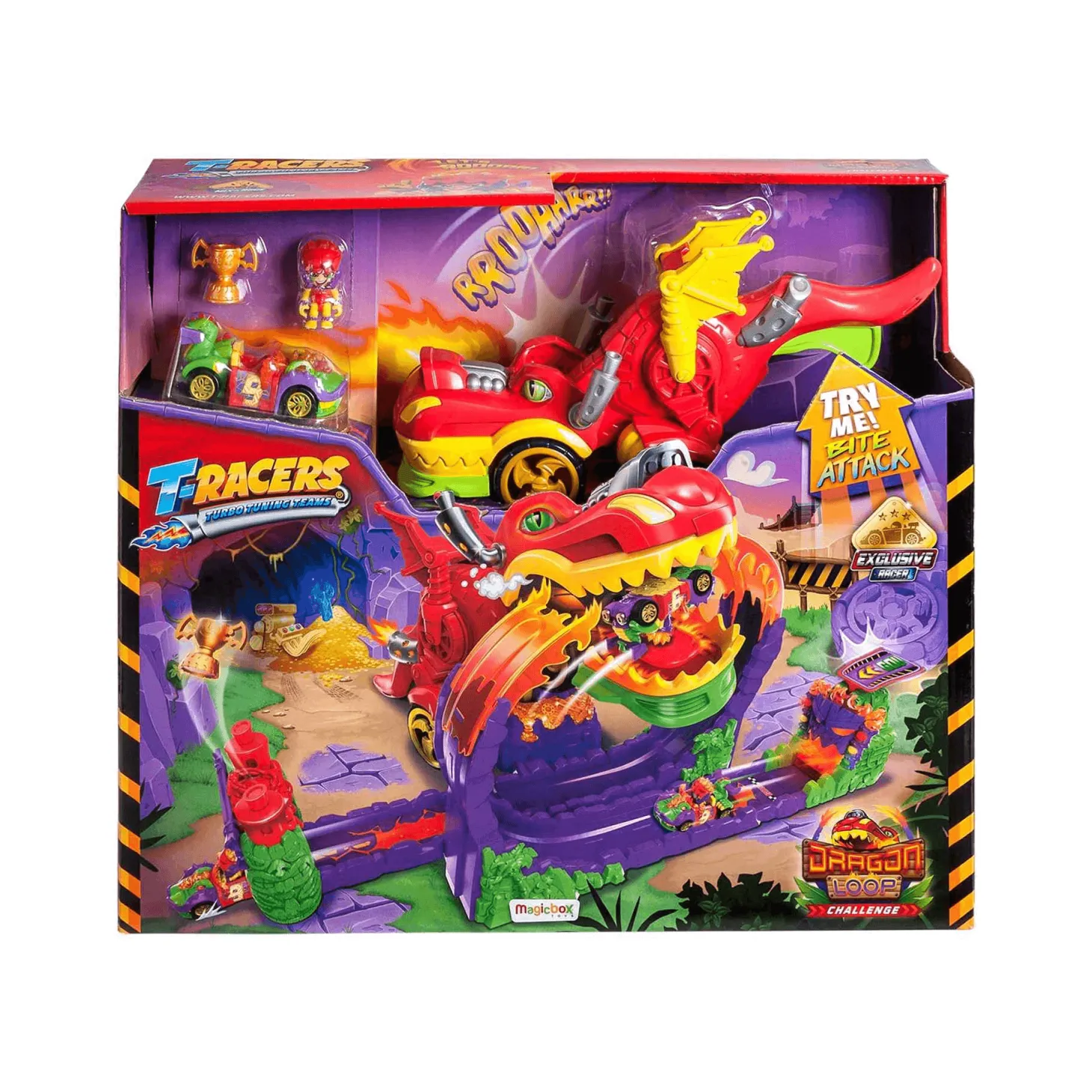 T-Racers Playset Dragon Loop