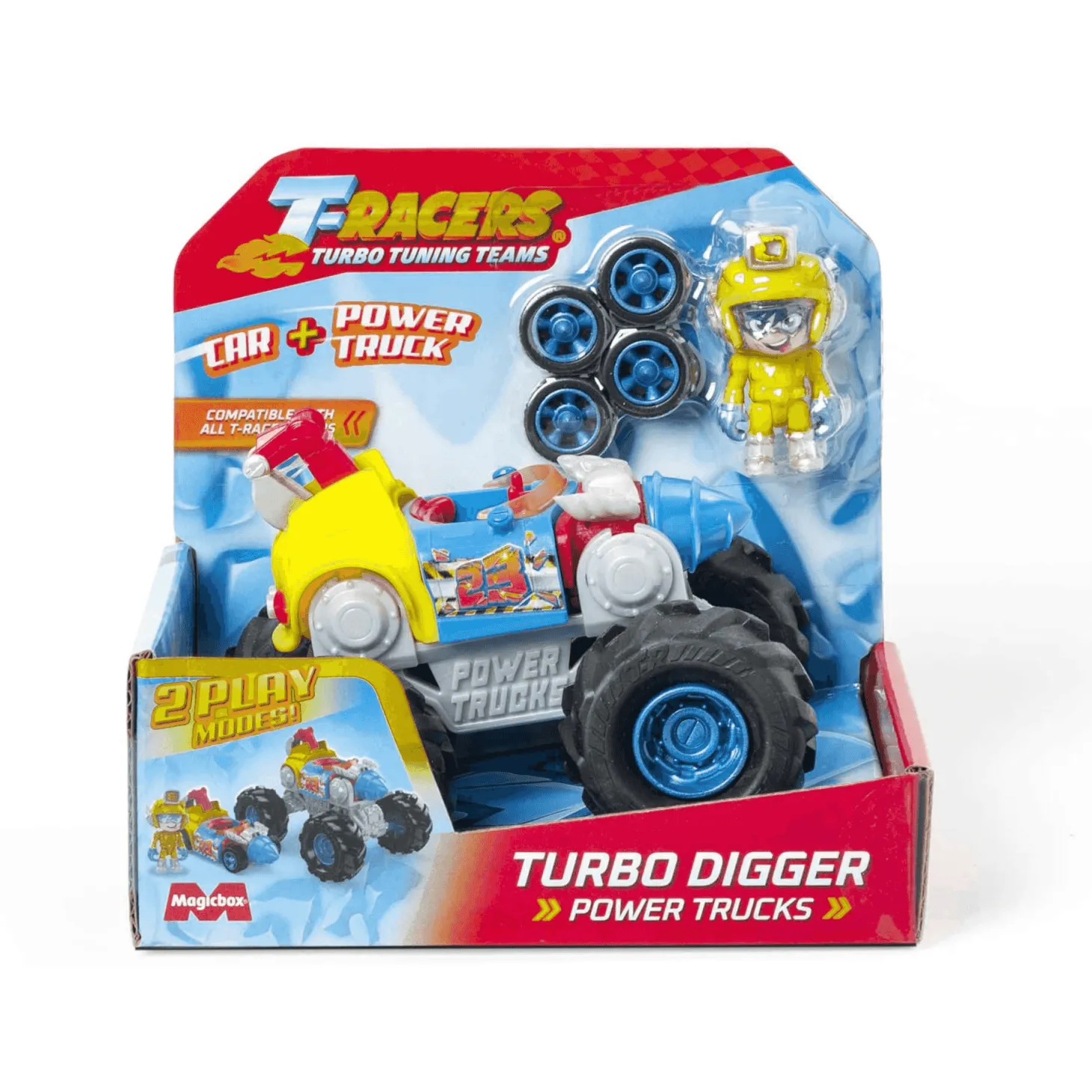 T-racers Power Trucks Turbo Digger & Me