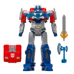 Transformers One Power Flip Optimus Prime ¡Figura de acción interactiva!