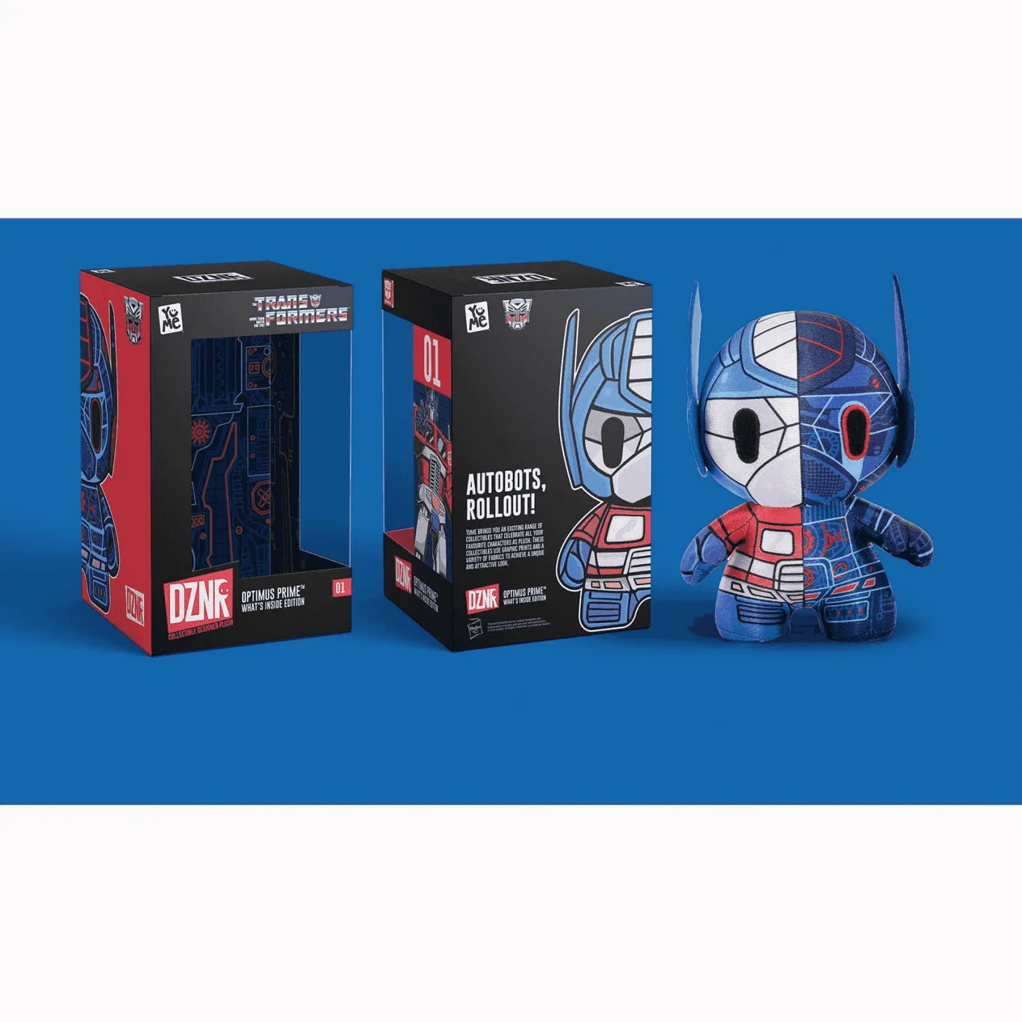 Transformesrs DZNR Peluche Optimus Prime