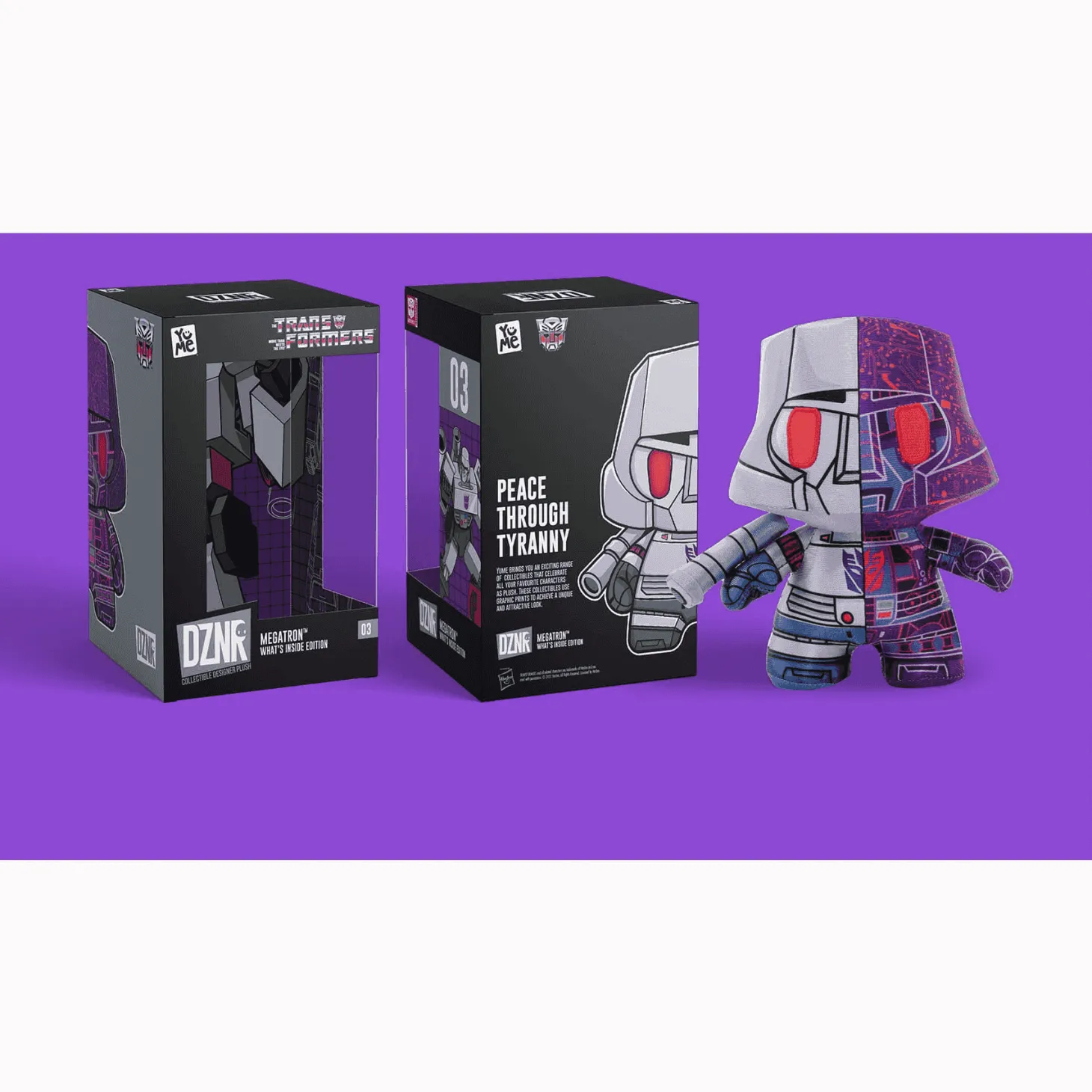 Transformesrs DZNR Peluche Megatron