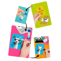 Trazos Locos Juego de Mesa Familiar