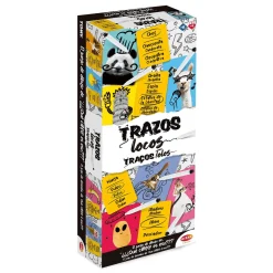 Trazos Locos Juego de Mesa Familiar