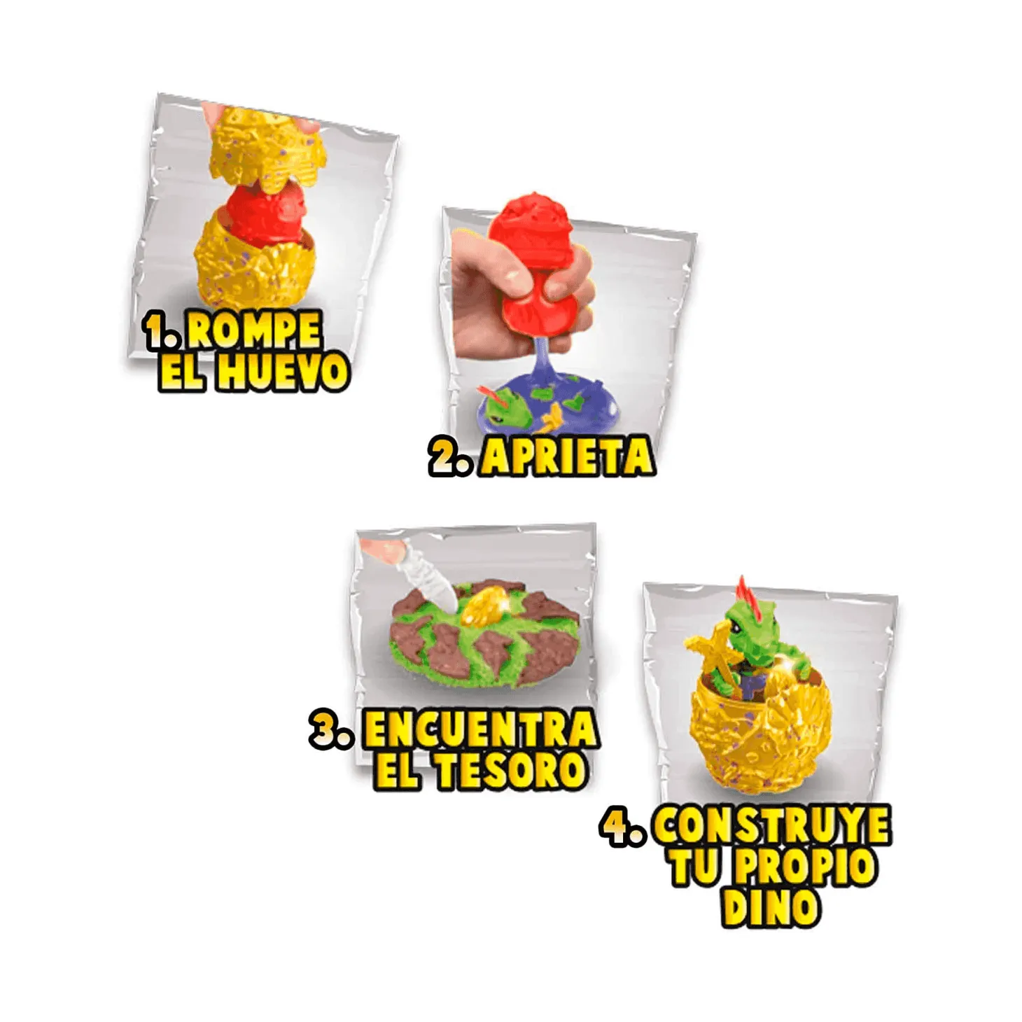 Treasure X Dino Gold Hunter Serie 2 Huevo Sorpresa