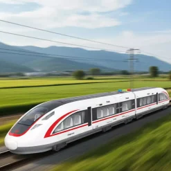 Tren Alta Velocidad con Luz y Sonido