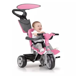 Triciclo evolutivo Baby Plus Music Pink