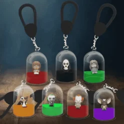 Tsunameez WB Horror – Llavero Sorpresa de Personajes de Películas de Terror