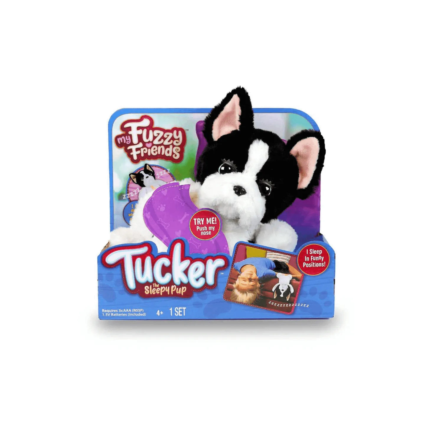 Tucker el Perro Dormilón de My Fuzzy Friends Peluche