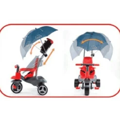 Urban Trike Soft Comfort + Bolsa Rojo