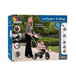 Urban Trike Soft Comfort + Bolsa Rosa