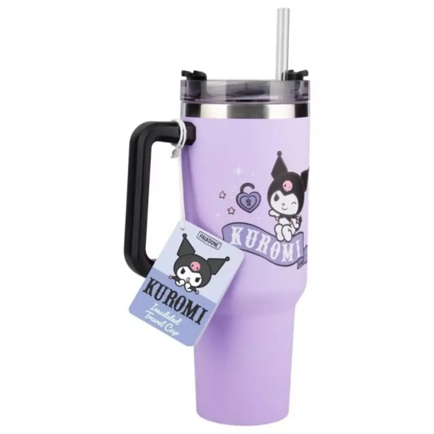 Vaso viaje Kuromi Hello Kitty 900 ml