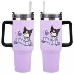 Vaso viaje Kuromi Hello Kitty 900 ml