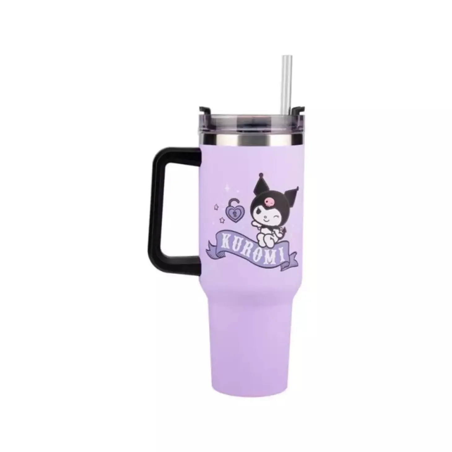 Vaso viaje Kuromi Hello Kitty 900 ml