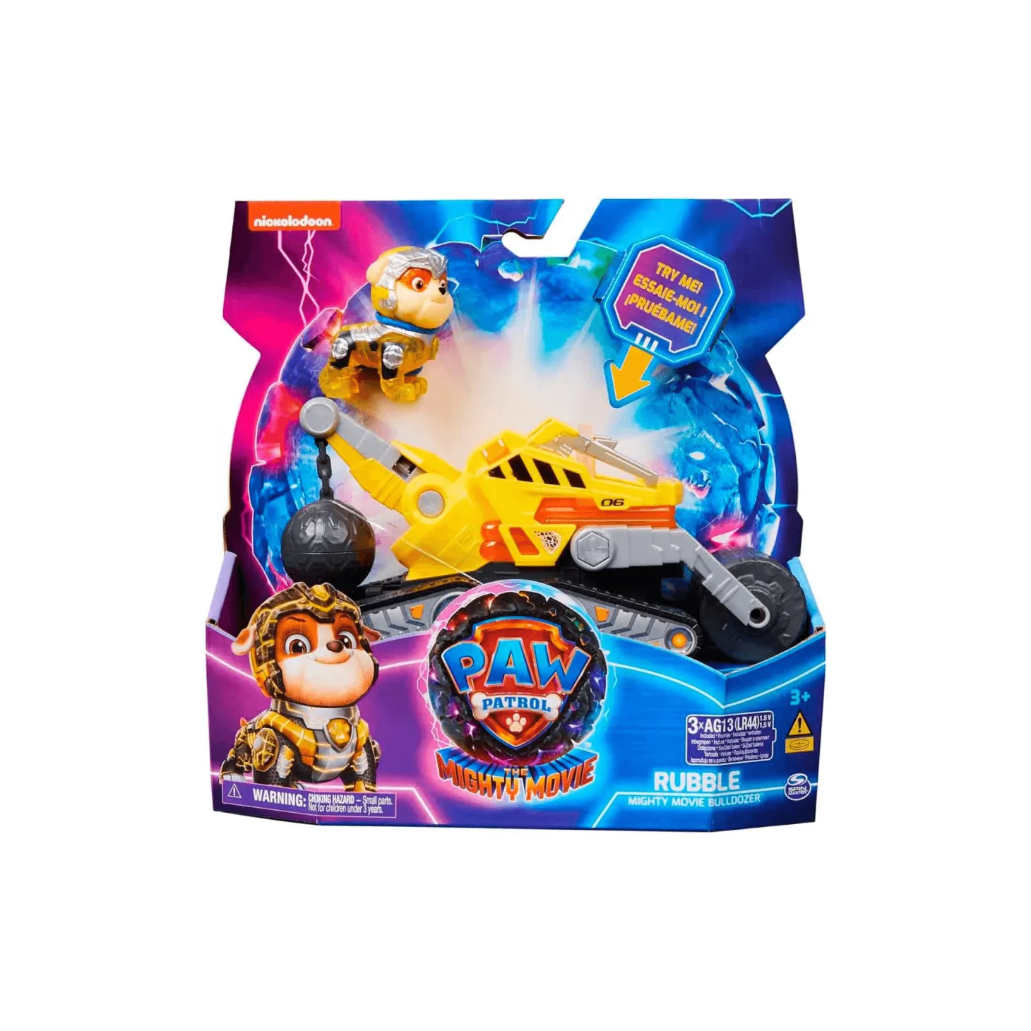 Vehículo Rubble Patrulla Canina- La Super Película