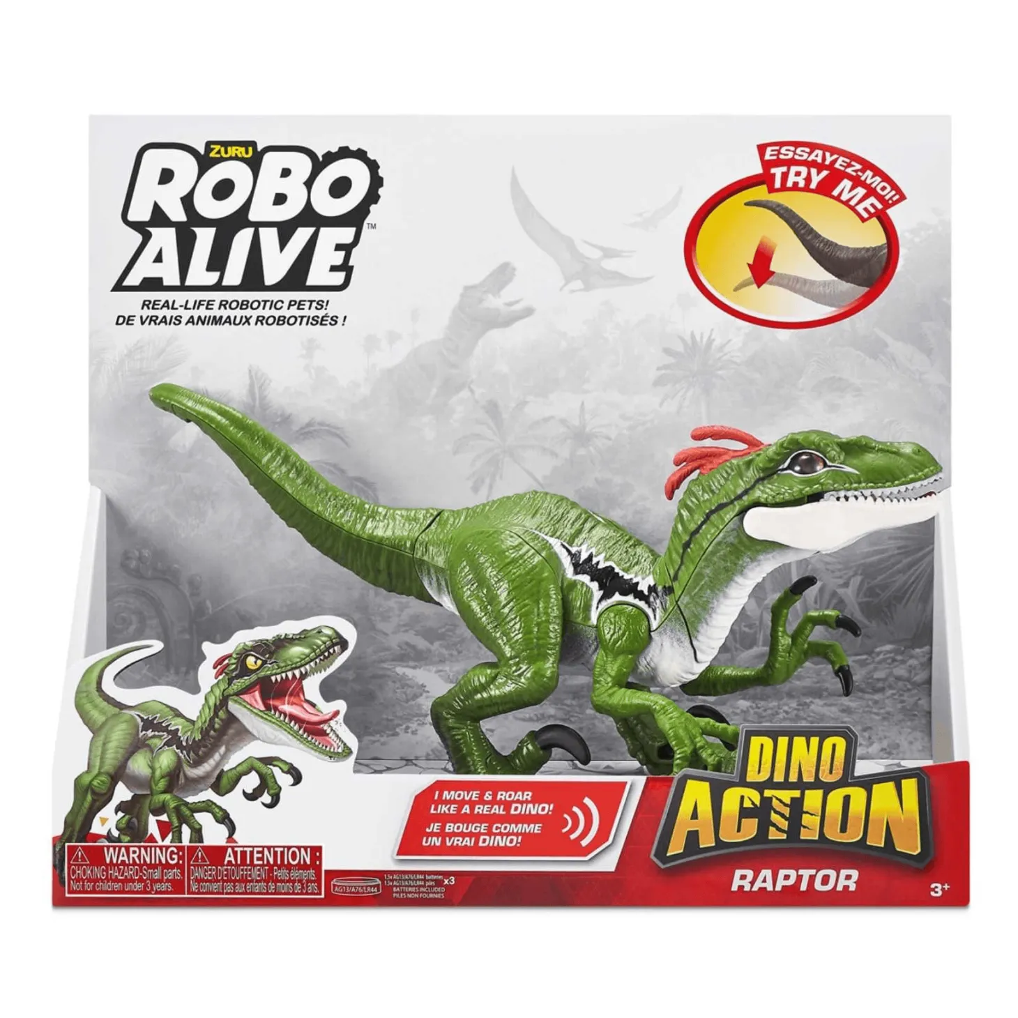 Velociraptor Robo Alive de Zuru