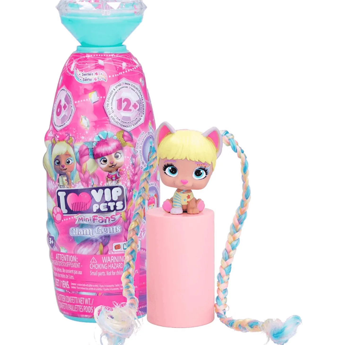Vip Pets Mini Fans Glam Gems S4 Modelo Sorpresa