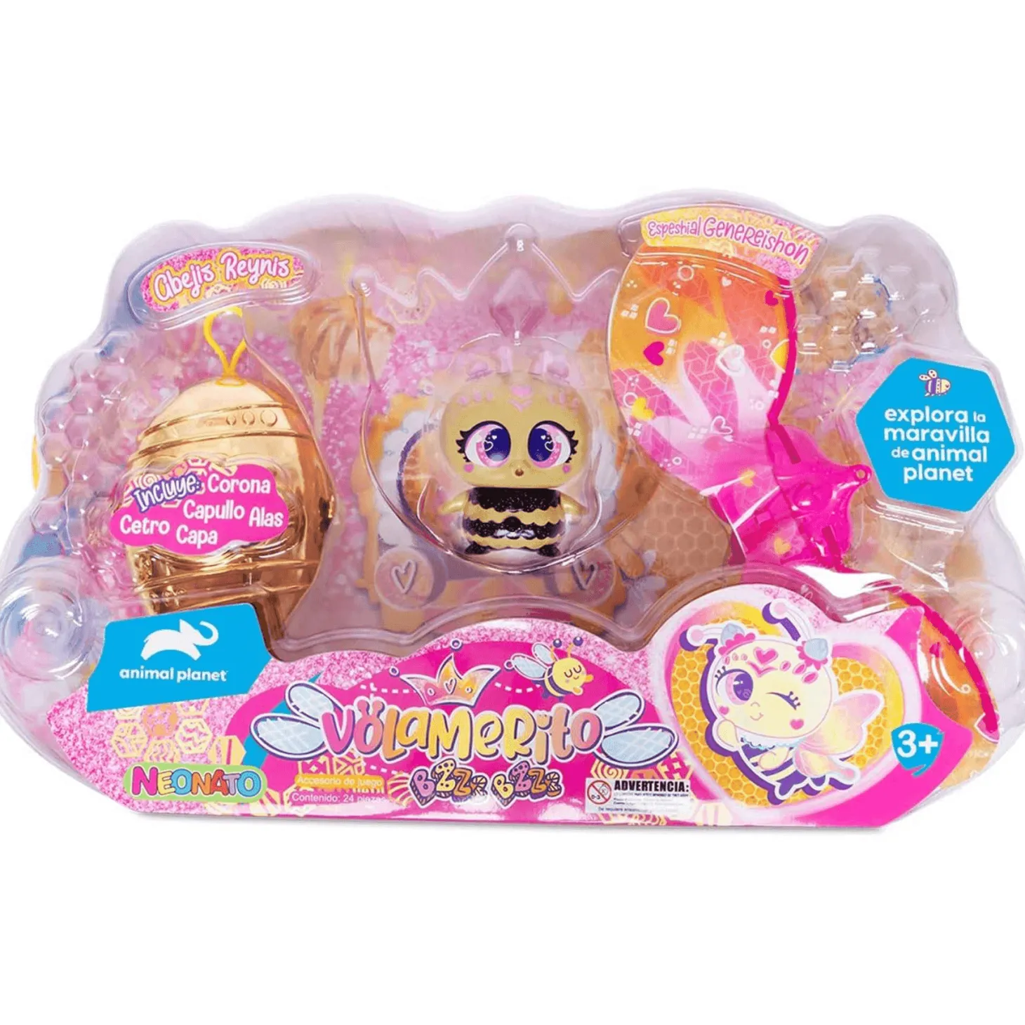 Volamerito Dorado Bzz Bzz Abejis Reynis