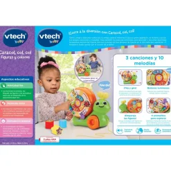 VTech - Caracol, Col, Col Figuras y Colores