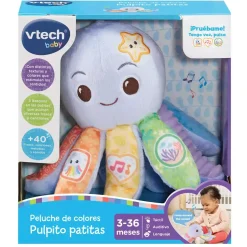 VTech - Peluche de Colores Pulpito Patitas
