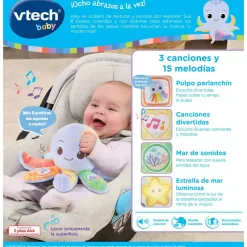 VTech - Peluche de Colores Pulpito Patitas
