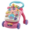 VTech Correpasillos Andandin 2 en 1 Rosa| Juguete Infantil