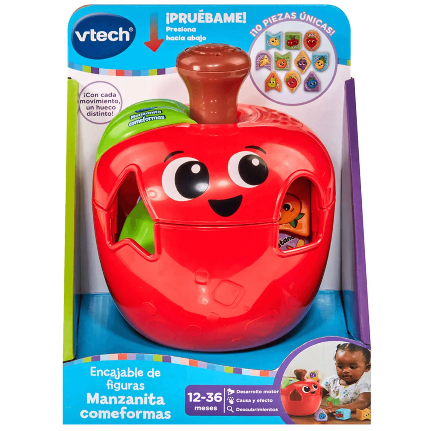 Vtech Encajable de figuras Manzanita comeformas