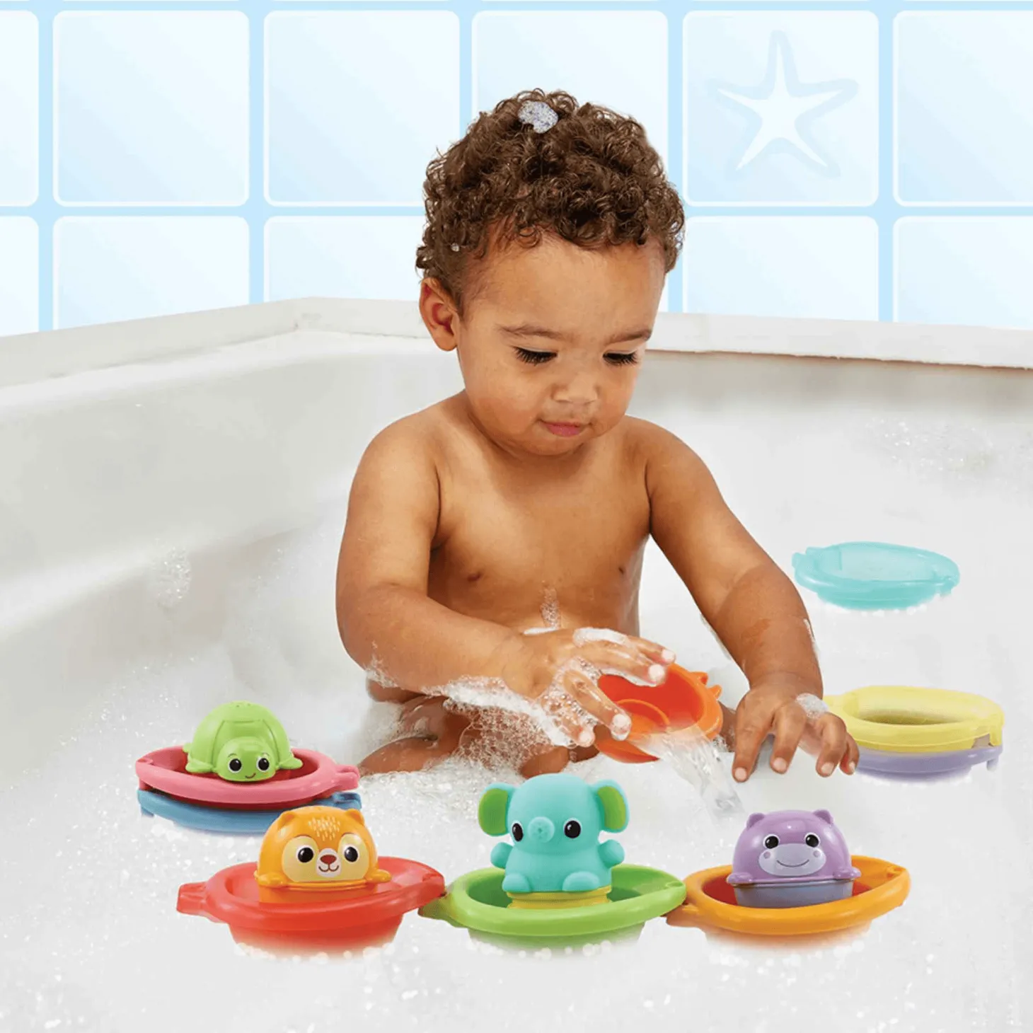 Vtech Juguetes para la bañera Animales al agua