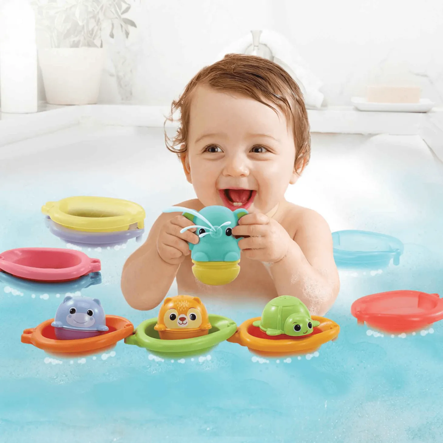 Vtech Juguetes para la bañera Animales al agua