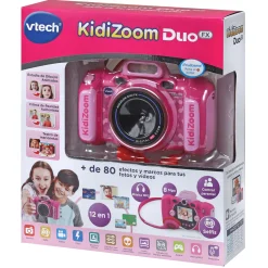 VTech Kidizoom Duo FX rosa Cámara fotos infantil 12 en 2