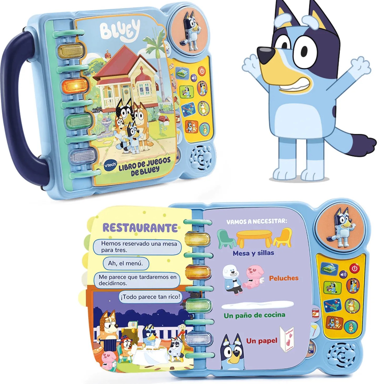 VTech Libro de juegos de Bluey