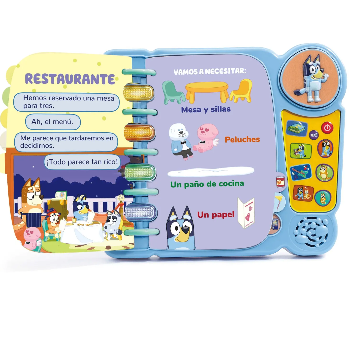 VTech Libro de juegos de Bluey