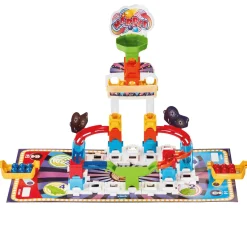 VTech Marble Rush Juegos de competición, Juguete de construcción y Circuito de canicas interactivo