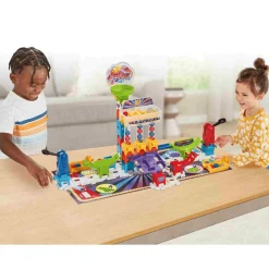 VTech Marble Rush Juegos de competición, Juguete de construcción y Circuito de canicas interactivo