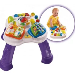 VTech Mesita Parlanchina 2 en 1 Morada | Juguete Infantil