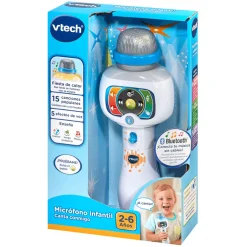 Vtech Micrófono infantil Canta conmigo blanco