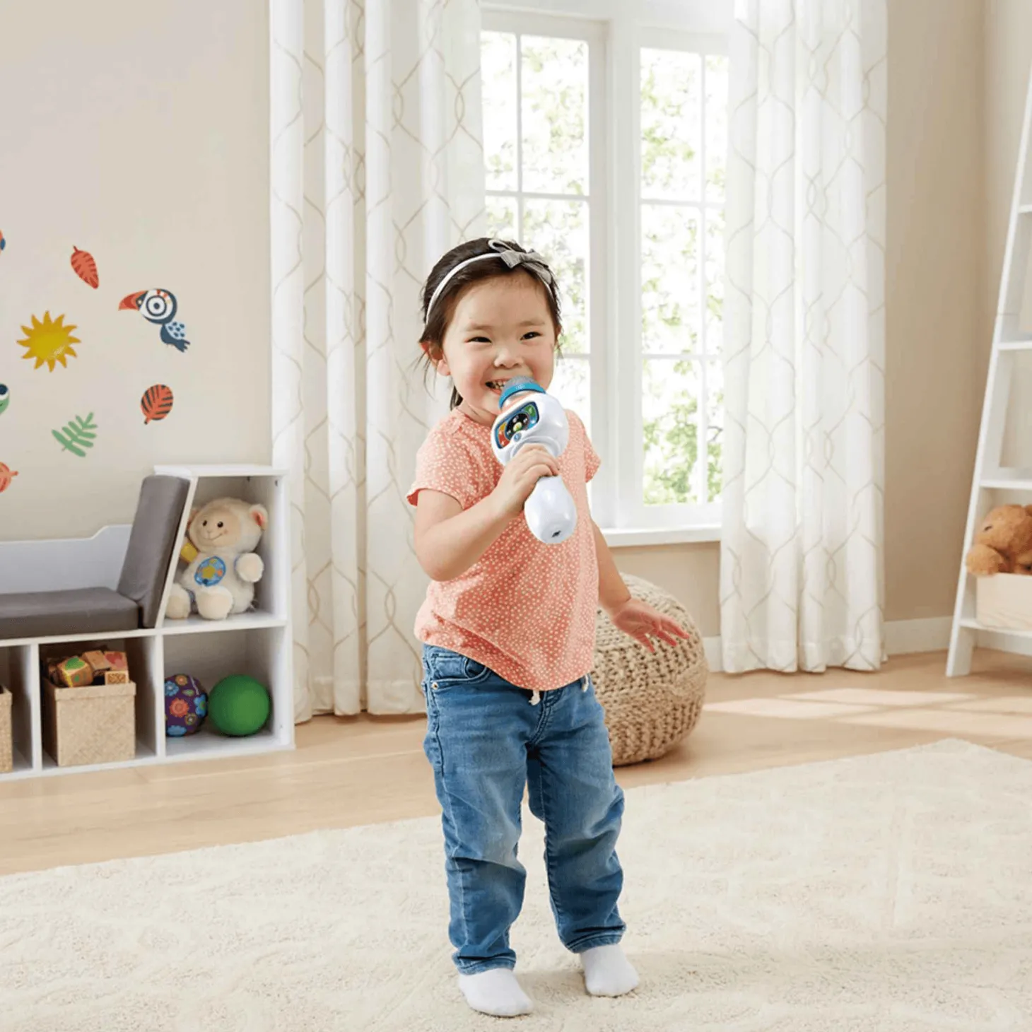 Vtech Micrófono infantil Canta conmigo blanco