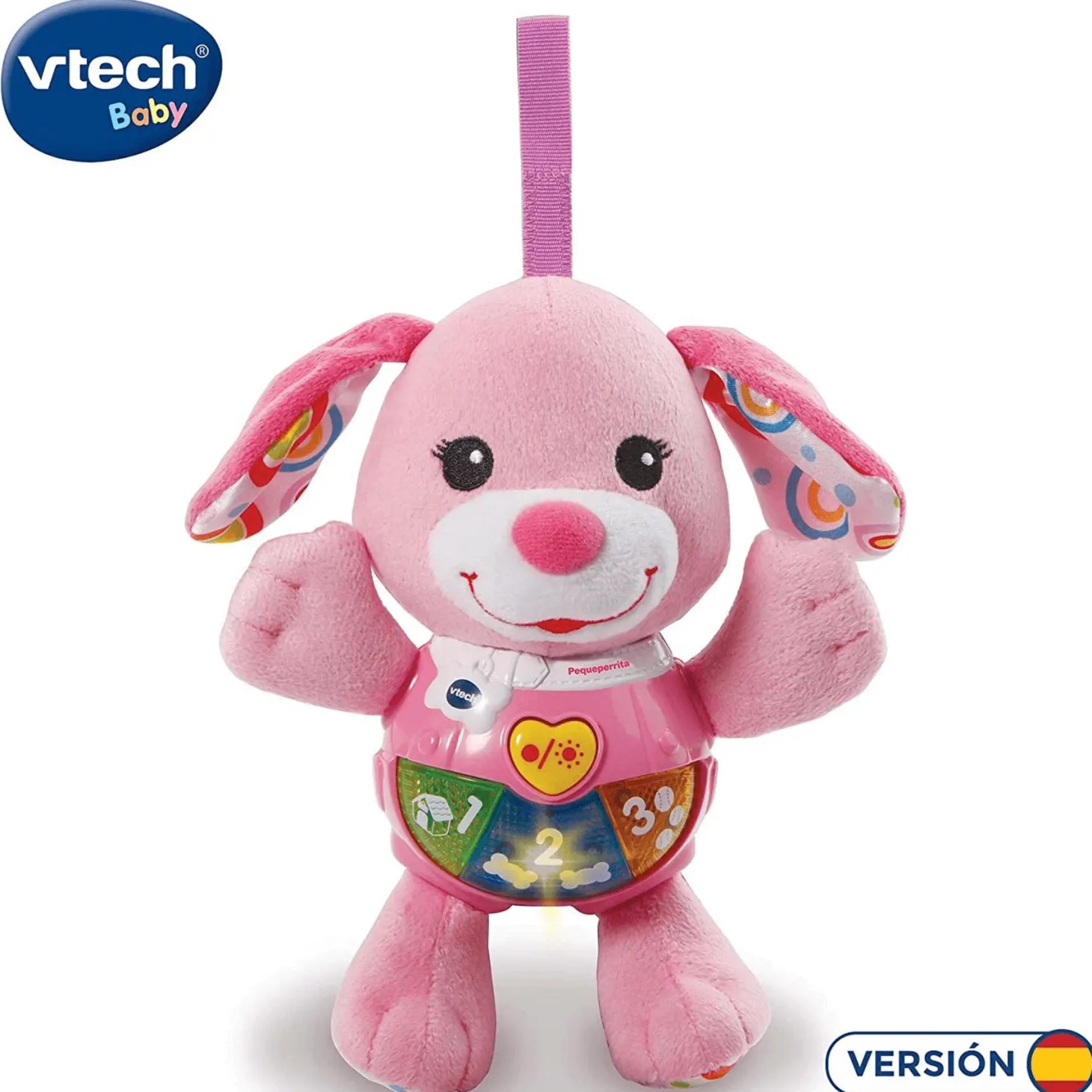 Vtech Peluche Interactivo Pequeperrita Rosa| Juguete Infantil