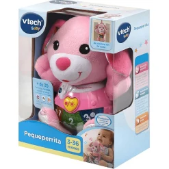 Vtech Peluche Interactivo Pequeperrita Rosa| Juguete Infantil