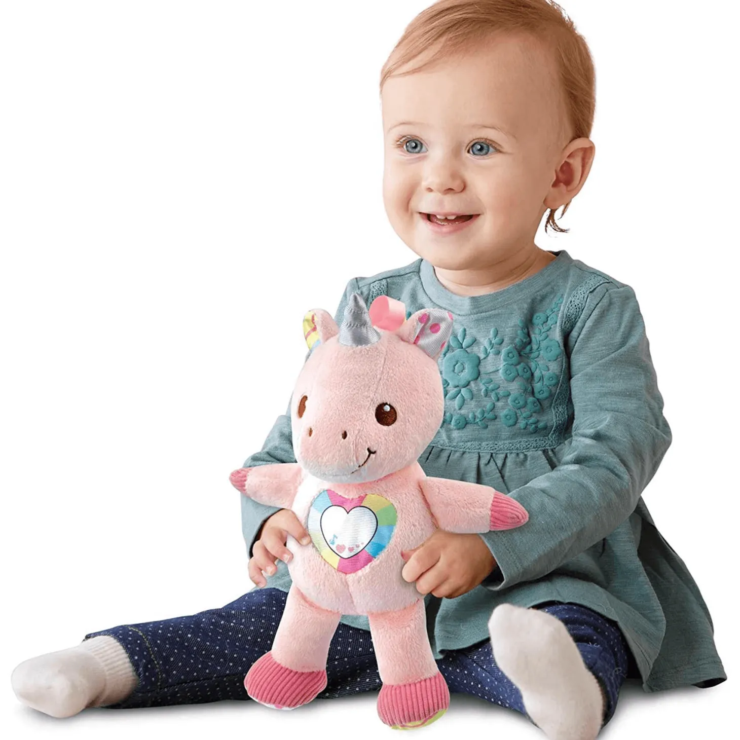 VTech Peluche Interactivo Unicornio Cantarín| Juguete Infantil