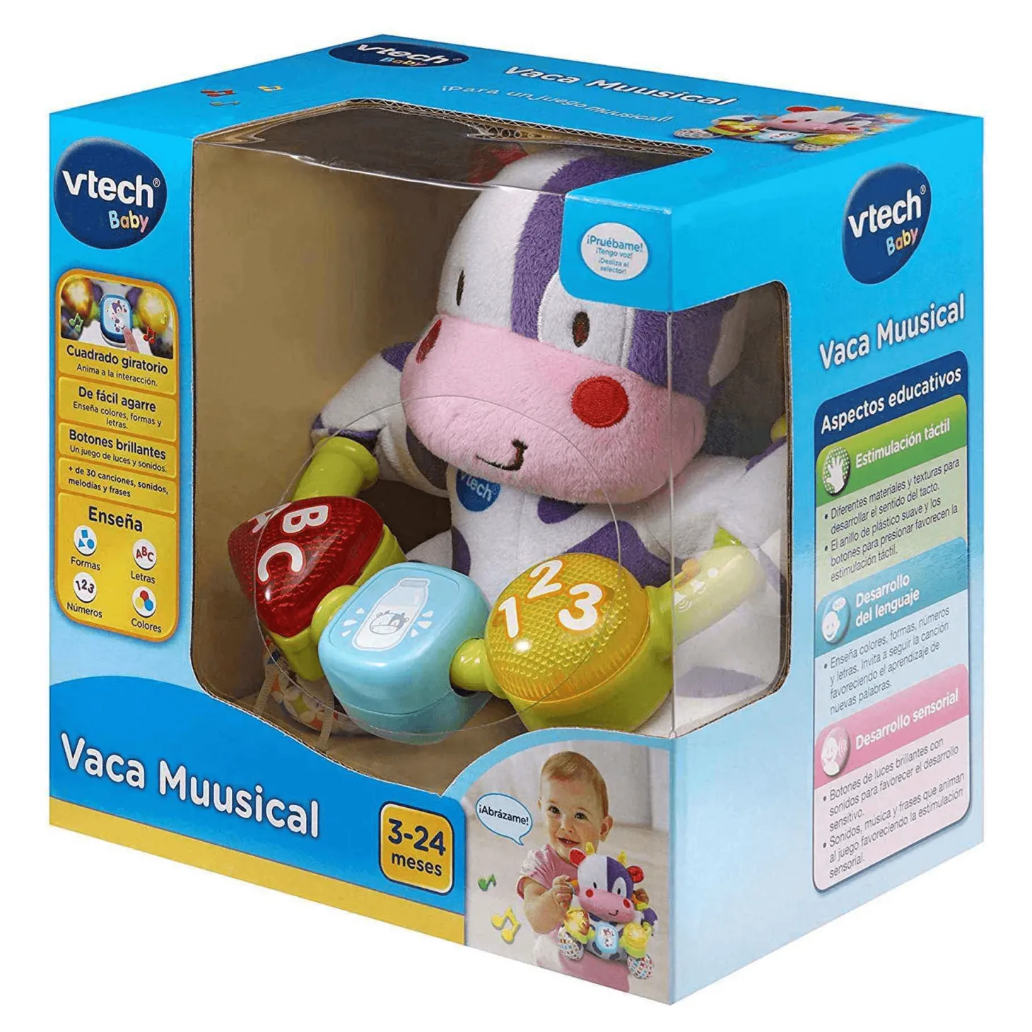 Vtech Peluche Musical Vaca | Juguete Infantil