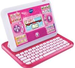 VTech Portátil y tablet 2 en 1 Genio Little app rosa