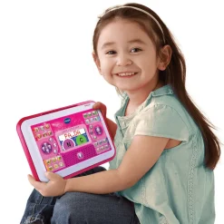 VTech Portátil y tablet 2 en 1 Genio Little app rosa