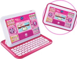 VTech Portátil y tablet 2 en 1 Genio Little app rosa